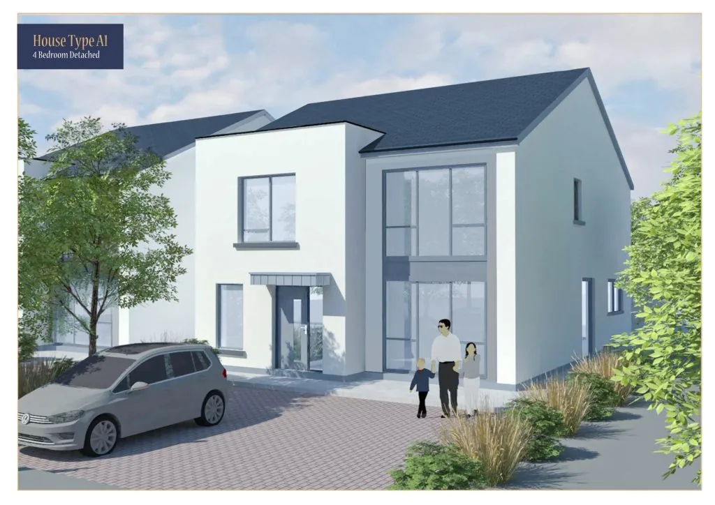 House Type A exterior CGI